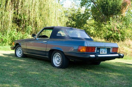 1984 mercedes benz 380sl convertible