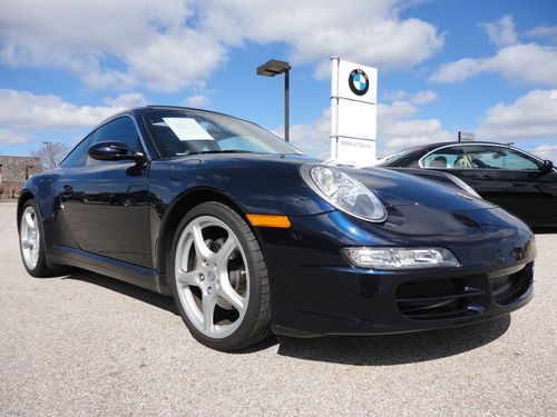 Wide body-targa 4/manual**bmwofpeoria**dark blue/black-nav/psm/porsche inspected