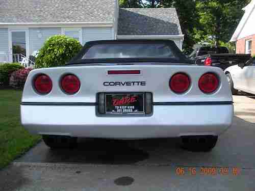 1986 Corvette Roadster Indy 500 Official Pace Car Silver with Black Top, US $13,500.00, image 4