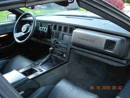 1986 Corvette Roadster Indy 500 Official Pace Car Silver with Black Top, US $13,500.00, image 5
