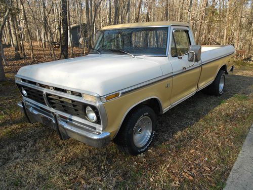 1975 ford f100 ranger xlt longbed, original paint, 390 engine, automatic