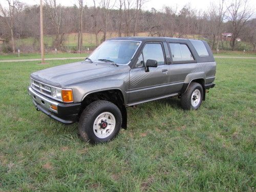 1987 toyota 4runner sr5 rebuilt 22re m/t alum wheels good tires ***look*** nr