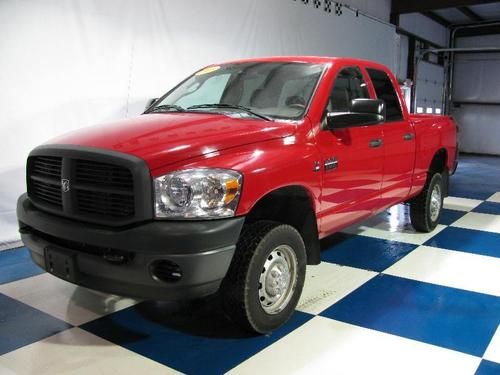 2008 dodge ram 2500 quad cab 4wd st sb...6.7l diesel