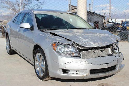 2012 chevrolet malibu 2lt damaged salvage only 15k miles runs! economical l@@k!!