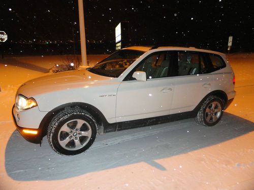 2007 bmw x3 3.0si sport utility 4-door 3.0l