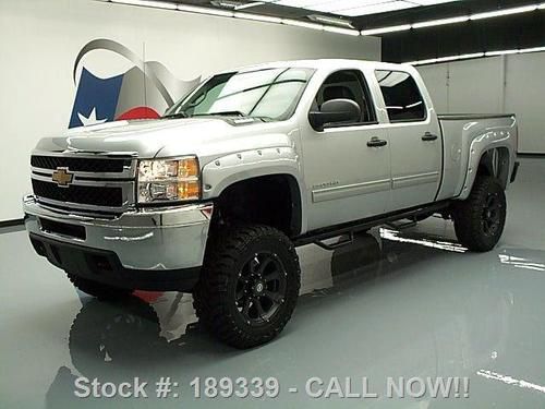 2012 chevy silverado 2500hd lt 4x4 lift diesel 20's 29k texas direct auto