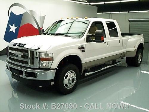 2010 ford f-350 lariat diesel drw fx4 4x4 sunroof 34k! texas direct auto