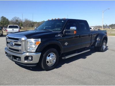 2011 ford f350 lariat crew cab 6.7 ltr diesel dual rear wheel