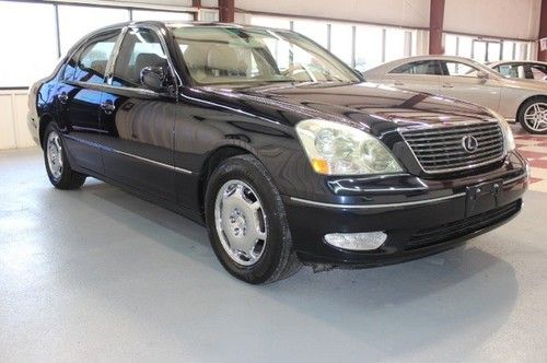 2002 lexus ls 430 4dr sdn roof heated leather seats luxury pkg