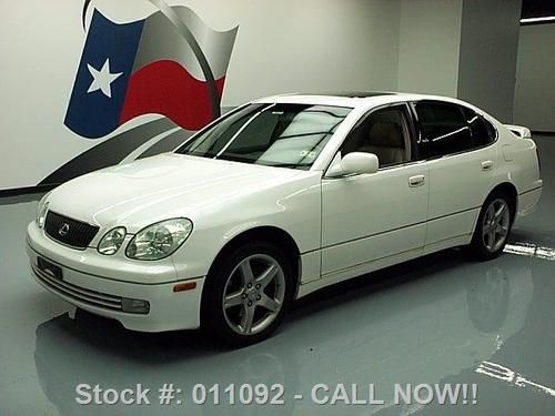2002 lexus gs430 sunroof nav heated seats xenons 87k mi texas direct auto