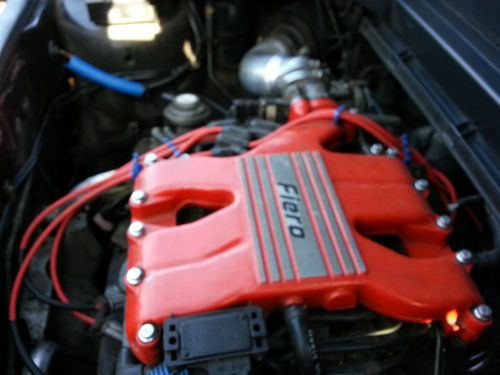 1986 pontiac fiero gt coupe 2-door 2.8l mint condition