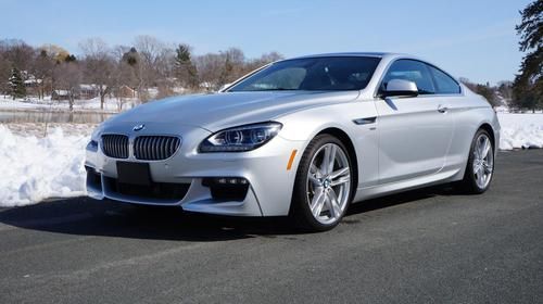 Bmw 650xi coupe loaded with m-sport package, b&amp;o sound with only 4,600 miles!