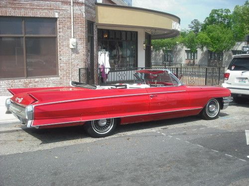 1962 cadillac convertible