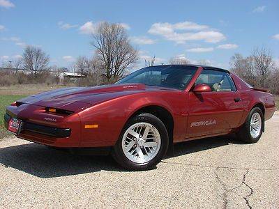 1989 pontiac firebird formula (63,452 miles) 5.0l fi~5speed~original 1-owner car