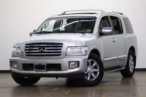 06 qx56 rwd, ultra clean, tv/dvd, chrome wheels, we finance nationwide!