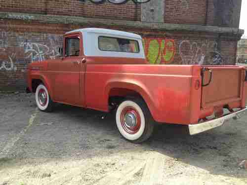 1958 Ford F100 Ready for paint! solid body!, image 13