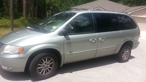 Chrysler town and country wheelchair handicap van