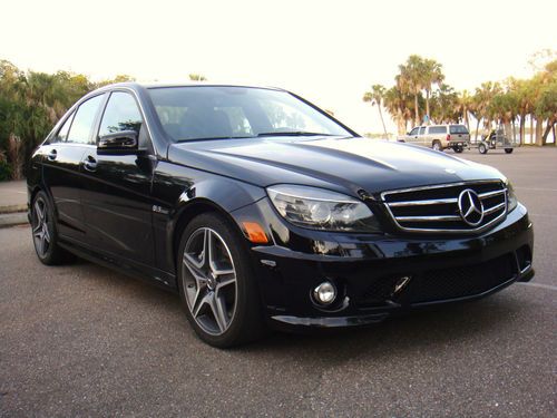 2010 mercedes-benz c63 amg sport sedan 4-door 6.3l