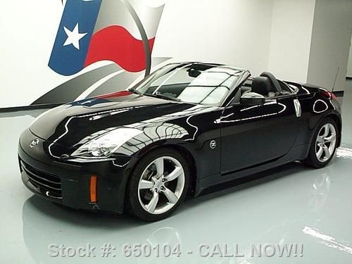2007 nissan 350z touring roadster 6-spd nav htd leather texas direct auto