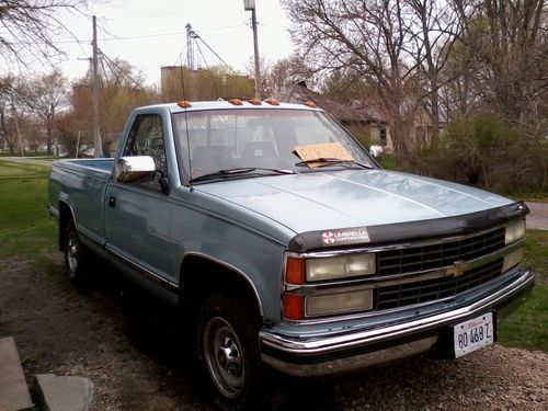 1992 chevrolet c3500 silverado standard cab pickup 2-door 5.7l v8