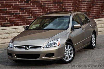 2006 honda accord ex v6 w/leather ~!~ sunroof ~!~ heated seats ~!~ wood trim