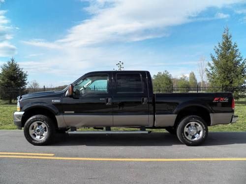 2004 ford super duty f-250 lariat * 4x4 * crewcab * 6.0l diesel * 1 owner