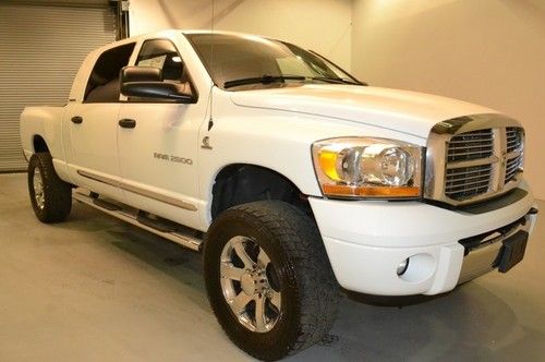 Dodge ram 2500 laramie 4x4 6cyl 5.9l diesel power heated leather keyless 1 owner