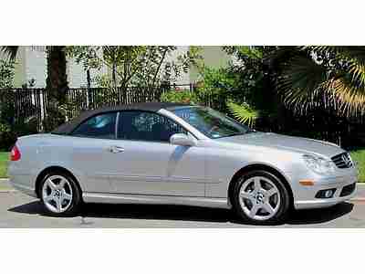 2005 Mercedes-Benz CLK500 Convertible Sport Package Clean One owner, US $15,995.00, image 2