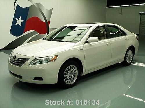2007 toyota camry hybrid 50th anniv sunroof nav 47k mi texas direct auto
