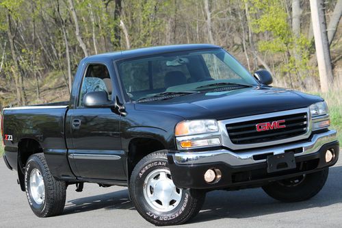 2004 gmc sierra 1500 short box z-71 off-road 5.3l v8 1-owner clean carfax 77k!