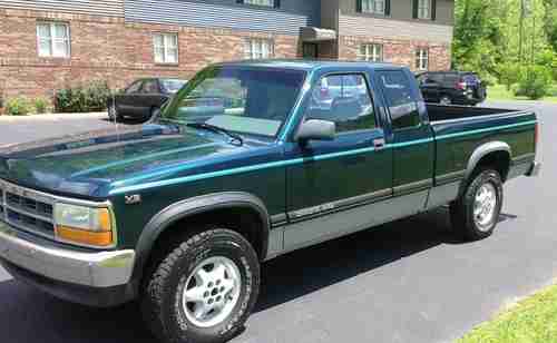 Purchase Used 1994 Dodge Dakota 4x4 Slt Sport 52l V8 Club Cab 43000