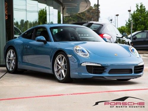 2013 porsche 911 carrera s 991 aetna blue espresso nav bose premium pkg