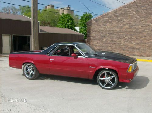 1980 chevrolet el camino gasser ratrod hotrod street rod nsra
