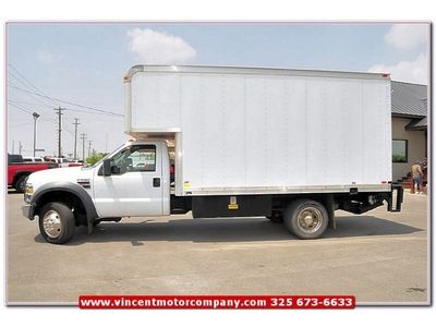 2008 Ford Super Duty F-550 DRW 2WD Box Truck Automatic Vincent Motor Company, image 4