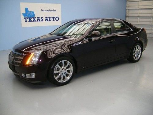 We finance!!  2009 cadillac cts 4 awd auto pano roof nav bose xenon xm hdd 1 own