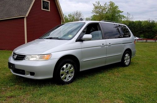 Beautiful 2003 honda odyssey ex l....no reserve..runs great, 3.5 6 cyl, 3rd row