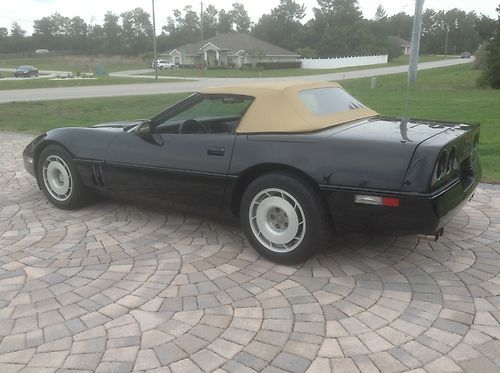 1987 corvette convertible garage kept 2125 miles super clean