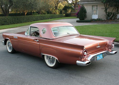 Concourse frame off restoration - 1957 ford thunderbird convertible - 1,400 mi