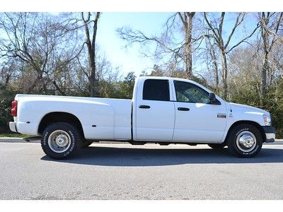 2009 dodge ram 3500 quad cab cummins diesel dually st 6-sp carfax one-owner