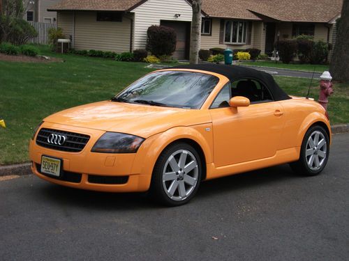 Super rare "papaya orange" tt roadster