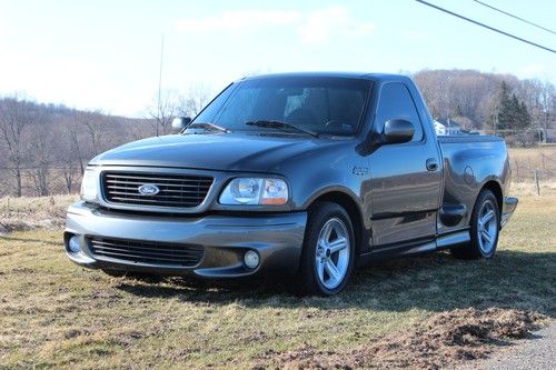 2003 ford f-150 svt lightning 58k clean dark shadow grey standard cab pickup