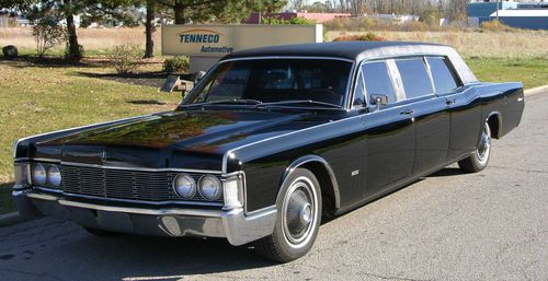 1968 lincoln lehmann-peterson limousine no reserve!