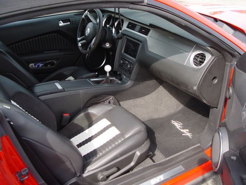 RED 2011 SVT MUSTANG SHELBY GT500 CONVERTIBLE SUPERCHARGED 13K MILES, NAV, SYNC, US $45,000.00, image 14