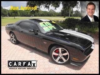 2012 dodge challenger 2dr cpe srt8 392 hemi satellite bluetooth black on black