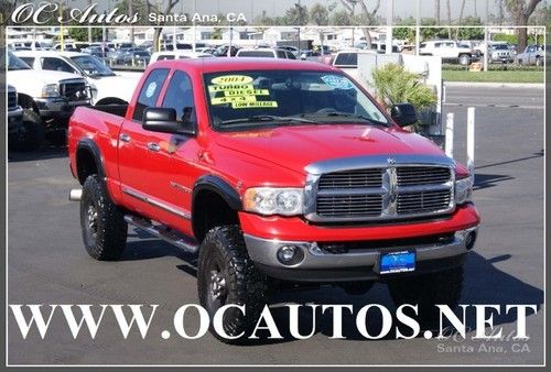 2004 dodge ram 2500 5.9l cummins 4x4 lifted laramie ca!