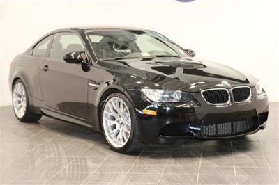 Black 2012 bmw m3 competition navigation carbon fiber roof premium sound