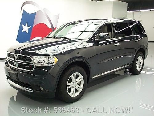 2013 dodge durango crew 7-pass htd leather rear cam 13k texas direct auto