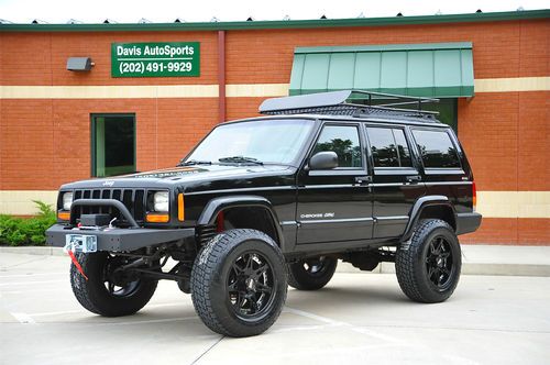 Fully built lifted cherokee classic  new lift, wheels, tires, rack, winch &amp; more