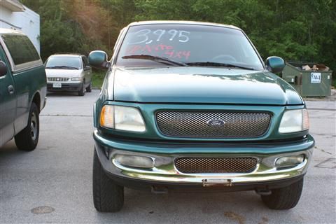 1997 ford f-150 xlt standard cab pickup 2-door 4.6l 4x4 stepside bed