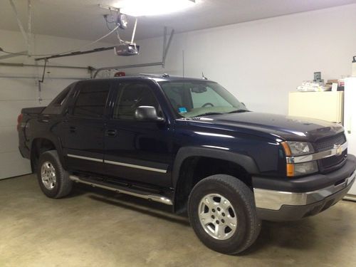 2004 chevrolet avalanche 1500 z71 crew cab pickup 4-door 5.3l